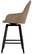 стул Молли полубарный нога черная 600 360F47 (Т184 кофе с молоком)