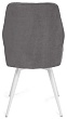 стул Тиволи нога белая 1F40 (360°)  (Т180 светло-серый)