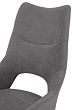 стул Манзано нога белая 1F40 (Т180 светло-серый)